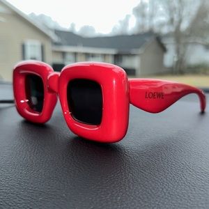 Loewe Inflated Square Injection Sunglasses